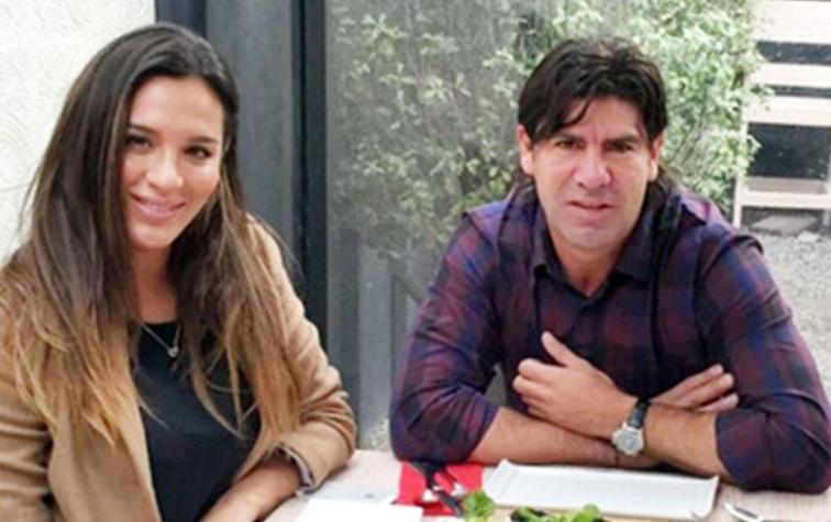 Marcelo Salas y Gianella Marengo fueron víctimas de portonazo