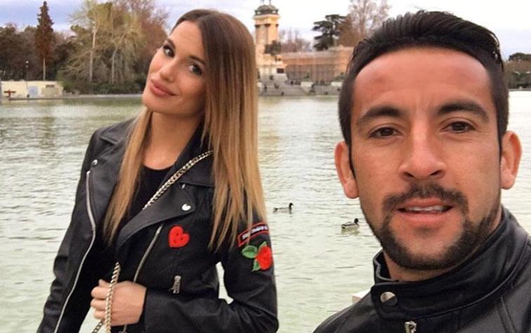 Gala Caldirola y Mauricio Isla se las ingenian para celebrar sus 9 meses de pololeo