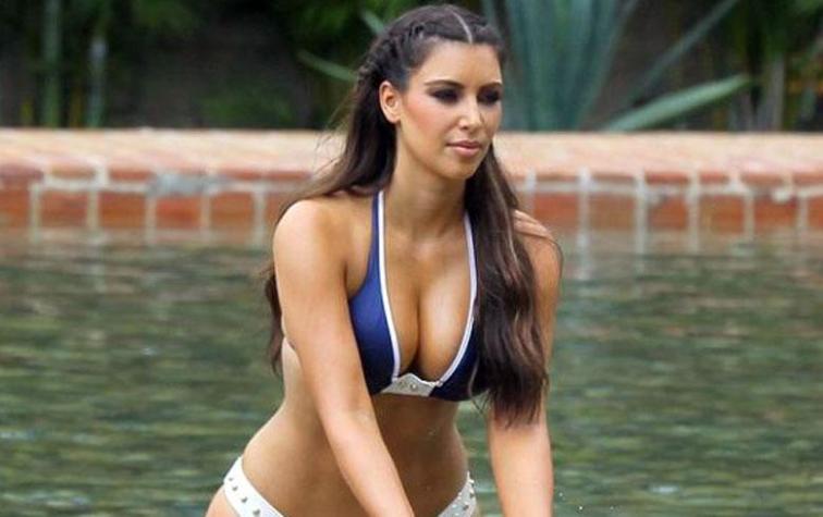 La foto en bikini y sin Photoshop que Kim Kardashian no quería que el mundo viera