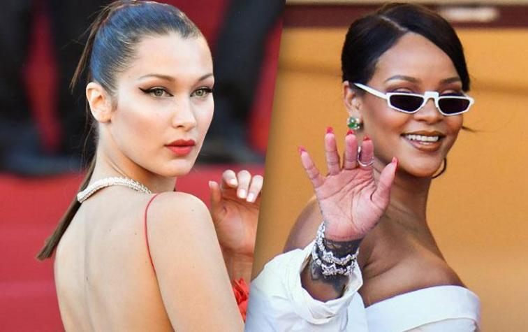 Rihanna y Bella Hadid marcan la tercera alfombra roja del Festival de Cannes