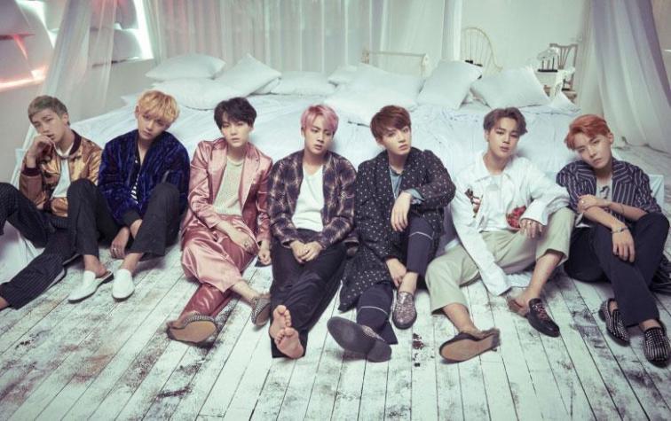 Grupo BTS estrenó video musical grabado en Chile