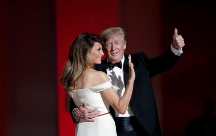 El día en que Donald Trump "desnudó" con la mirada a una de las Spice Girls frente a Melania