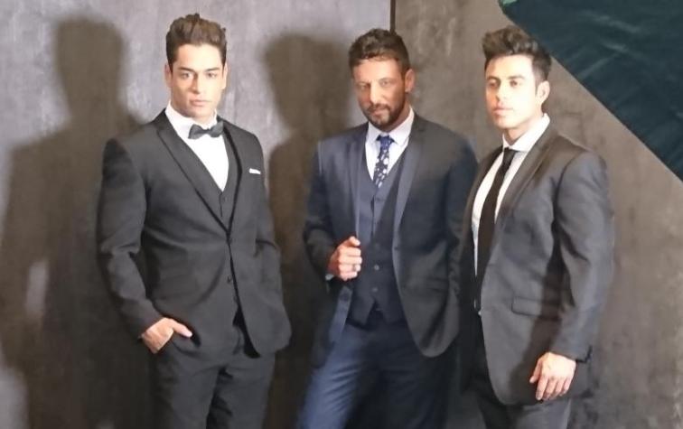 Thiago, Fabrizio y Bruno vestidos como nunca antes