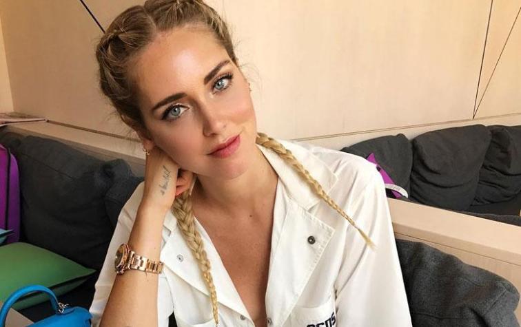 El extraño detalle en polera exhibida por Chiara Ferragni