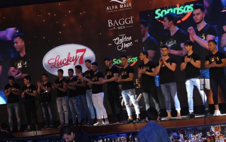 Míster Chile 2017 presenta a sus 19 candidatos