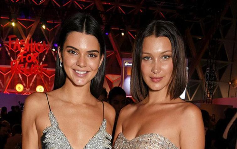 Kendall Jenner y Bella Hadid lucen "free the nipple" al mismo tiempo