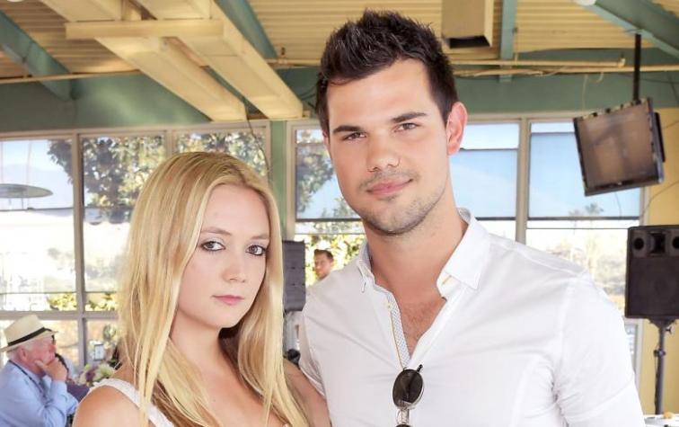 Billie Lourd y Taylor Lautner terminaron su relación