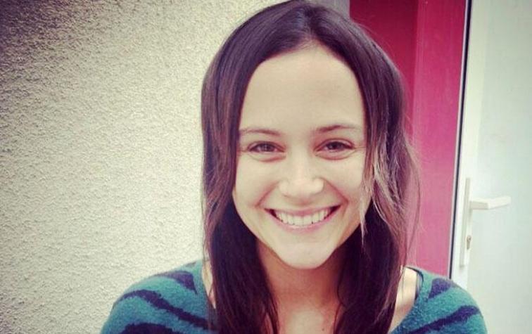 Valentina Carvajal muestra su pancita de ocho meses de embarazo