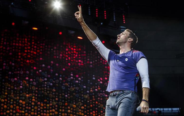 Coldplay transmitió concierto en vivo y en 360° para todo el mundo