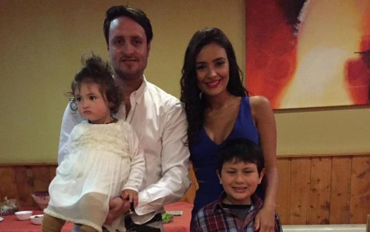 Dominique Gallego celebró el cumpleaños de su hija junto a Peppa Pig