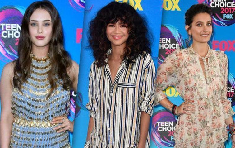 Los mejores looks de la alfombra azul de los Teen Choice Awards 2017