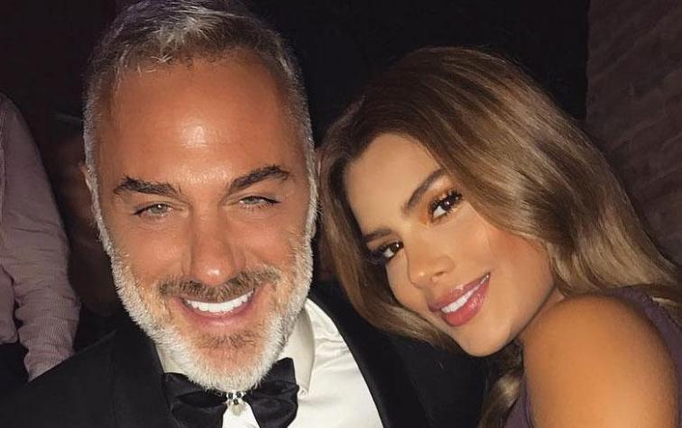 Gianluca Vacchi y Ariadna Gutiérrez disfrutan su amor en público