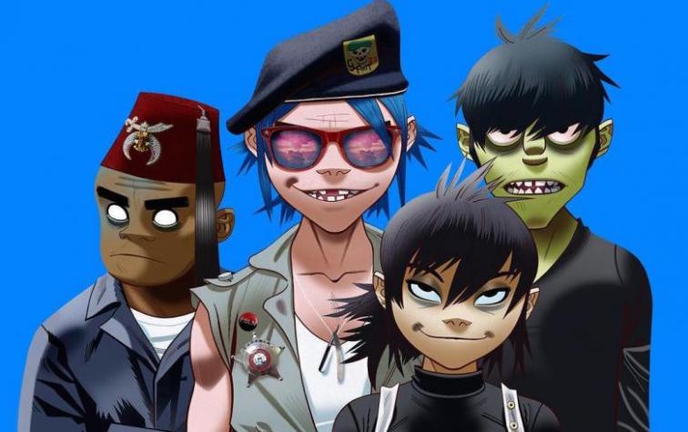 Gorillaz confirma su debut en Chile