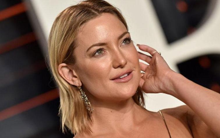 Kate Hudson fue captada con su cabeza rapada