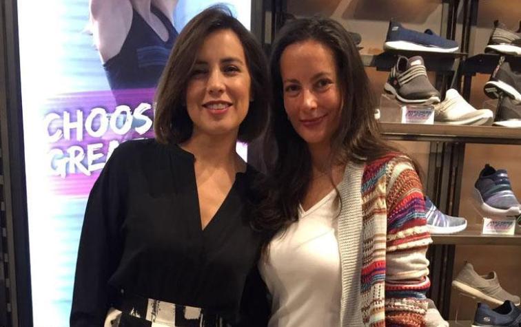 Todos los looks de la inauguración de Skechers en el Mall Costanera Center