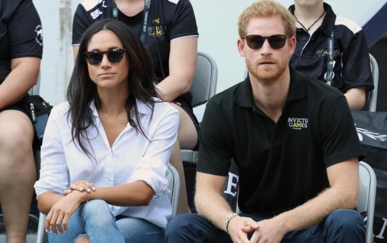 Meghan Markle y el Príncipe Harry aparecen juntos en público por primera vez