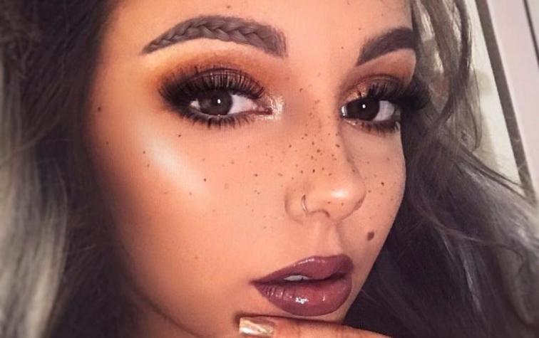 Cejas trenzadas: la última tendencia que se tomó las redes sociales