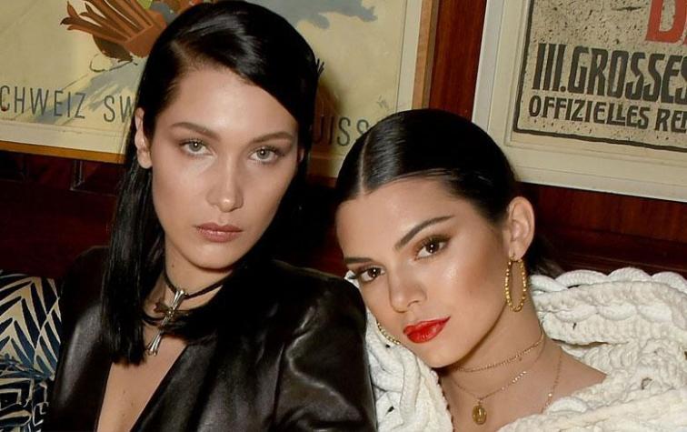 Kendall Jenner y Bella Hadid hiceron el aseo tras el desfile de Alexander Wang