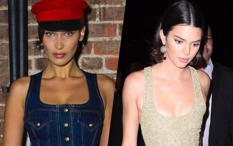 Los mini vestidos de Kendall Jenner y Bella Hadid en la NYFW