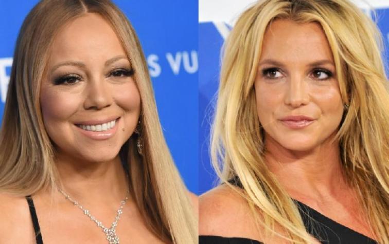 ¡Encantada! Britney Spears comparte cena con Mariah Carey