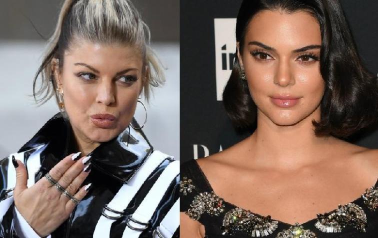 Kendall Jenner protagoniza nuevo video clip de Fergie