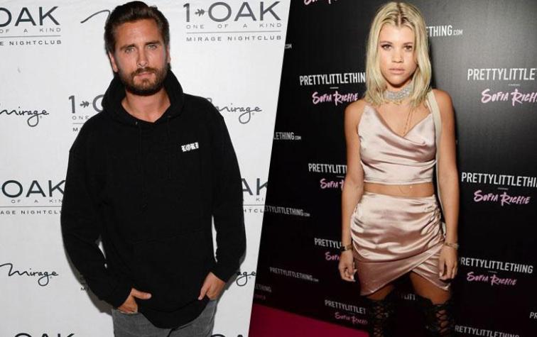 Scott Disick fue visto dejándose querer por Sofia Richie