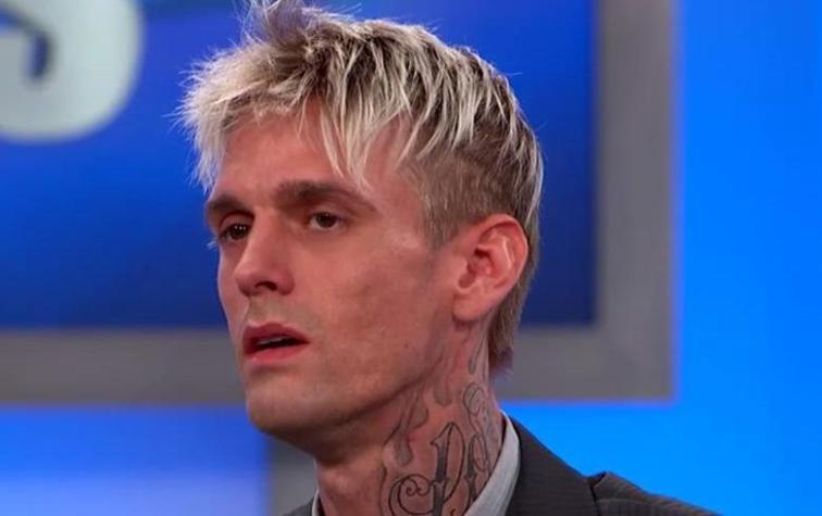 Aaron Carter muestra resultados tras entrar a rehabilitación por problemas de adicción