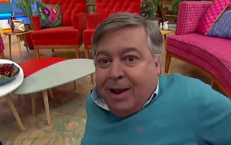 La graciosa caída que protagonizó Ernesto Belloni en “Bienvenidos”