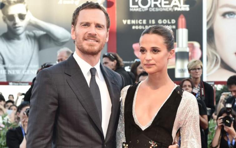 Michael Fassbender y Alicia Vikander se casaron en secreto