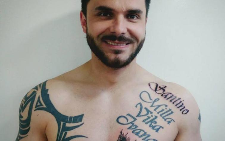 “Cada tatuaje lo llevo con orgullo”: Álvaro Ballero habla del importante significado de sus tatuajes