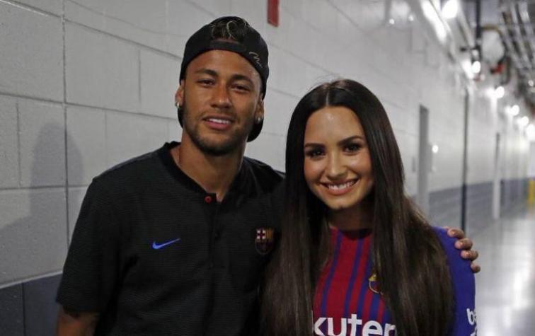 Demi Lovato y Neymar Jr. disfrutaron íntima cena en Londres