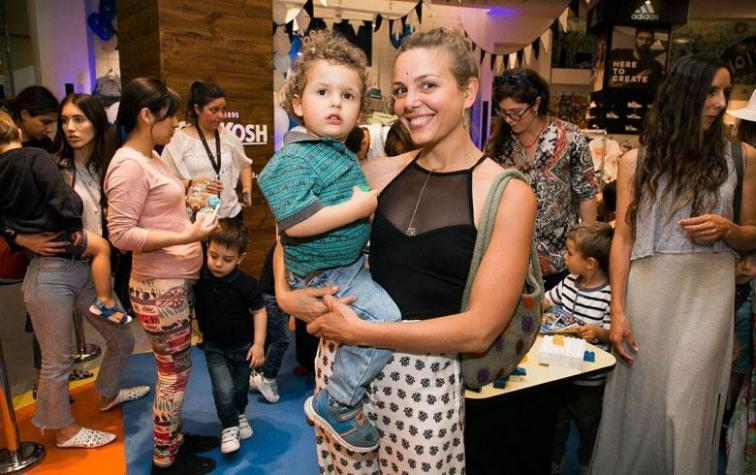 Famosos chochean con sus hijos en evento solo para niños