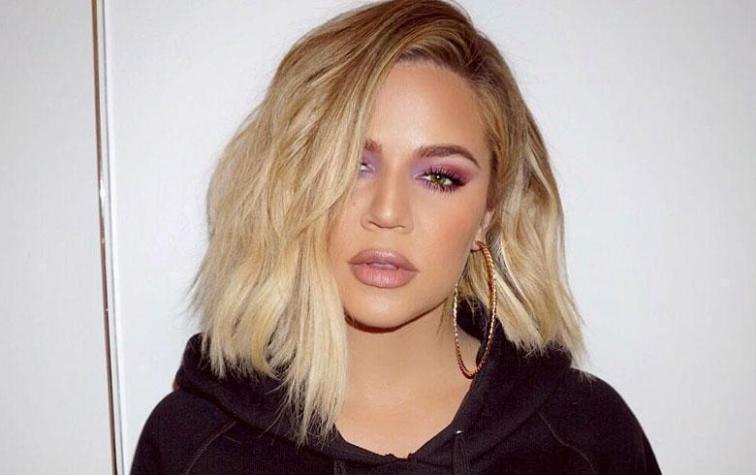 Khloé Kardashian oculta su pancita de los paparazzis 