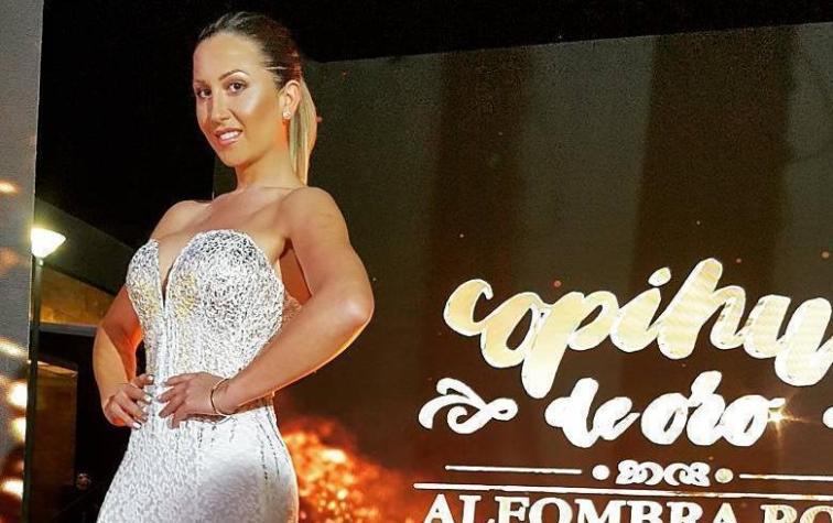 Nicole Moreno vuelve a la palestra con osado vestido en Copihue de Oro 