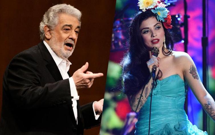 Plácido Domingo anuncia que Mon Laferte será parte de su concierto en Chile