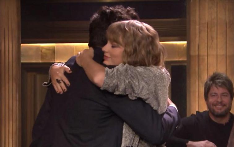 Taylor Swift hizo llorar a Jimmy Fallon en su programa