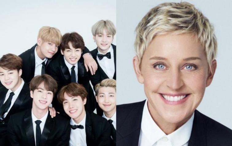 BTS fue invitado al programa de Ellen Degeneres y esto fue lo que pasó