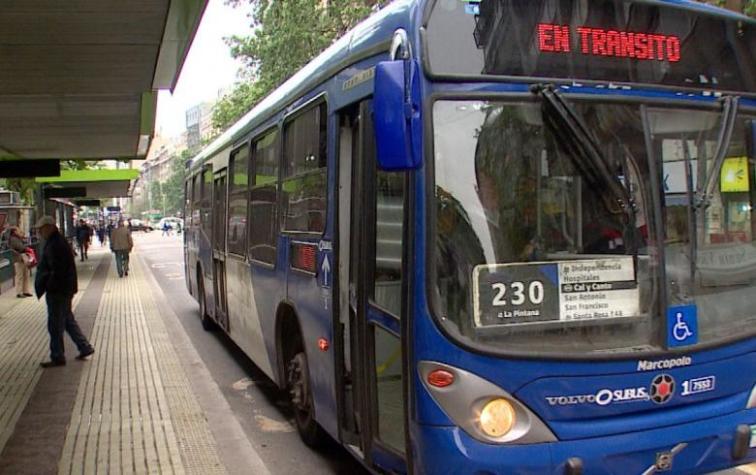 Pasajera denunció insalubreplaga en bus del Transantiago 