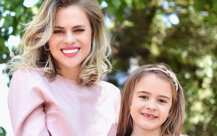 Eliana Albasetti le creó un Instagram a su hija de cinco años