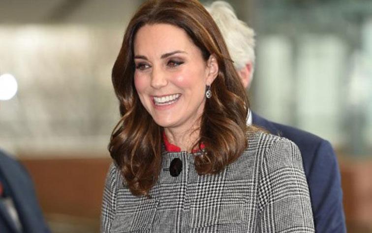 Kate Middleton fue captada con abultada pancita de embarazo