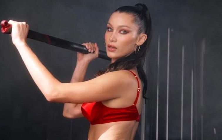 Bella Hadid se puso el blazer de su papá y salió a la calle