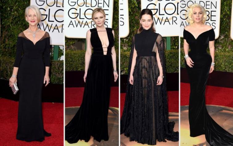Tras el escándalo sexual en Hollywood, ¿todos de negro a los Globos de Oro?