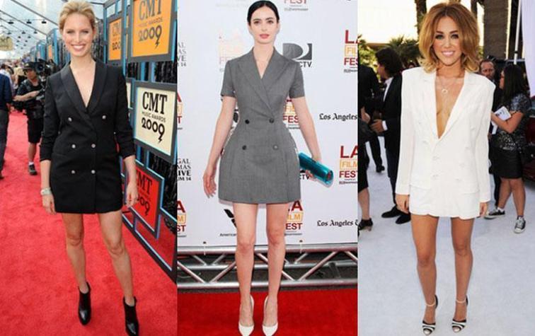 El blazer vestido que puedes armar en casa