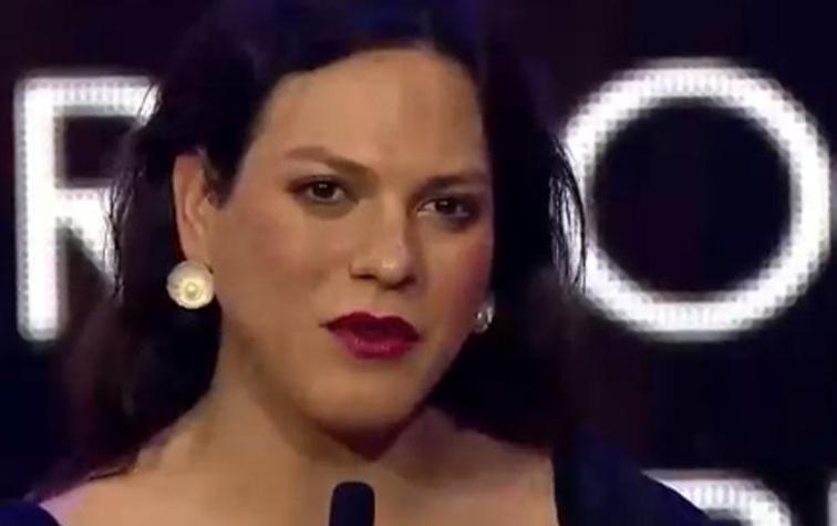 Daniela Vega sella jornada de gloria con Premio Caleuche