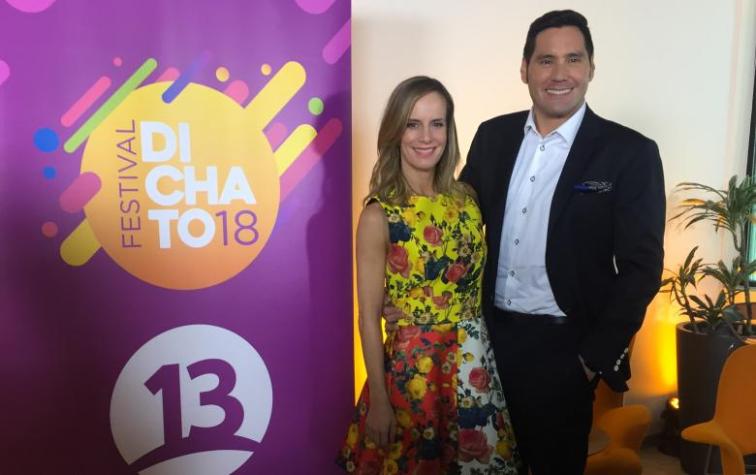 Diana Bolocco y Pancho Saavedra cuentan detalles sobre el Festival de Dichato 2018