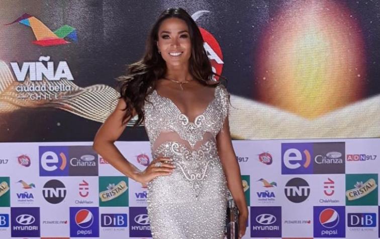 Lisandra Silva optó por look a lo Miss para Gala de Viña