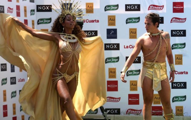 Betsy Camino y Matías Vega se la jugaron con piscinazo inspirado en Game Of Thrones
