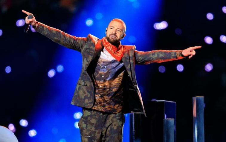 El divertido momento que marcó la presentación de Justin Timberlake en el Super Bowl 2018