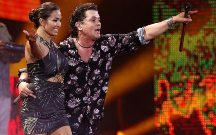 La comentada participación de Lisandra Silva en el espectáculo de Carlos Vives 