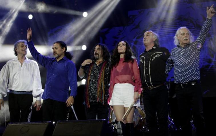 Presentación de Los Jaivas en el Festival de Dichato arrasa en redes sociales